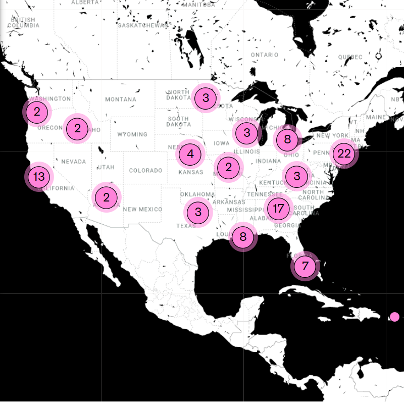grantee map overview