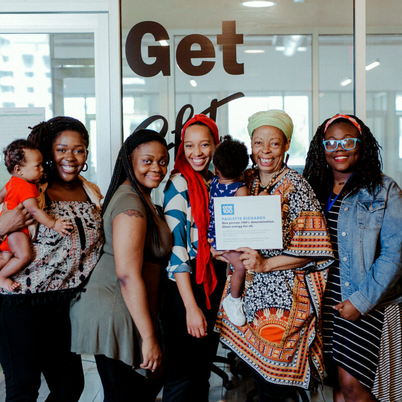 Group of Black women celebrate