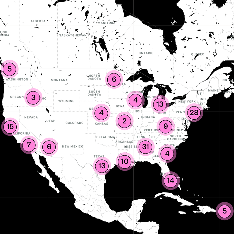 Interactive Grantee Map