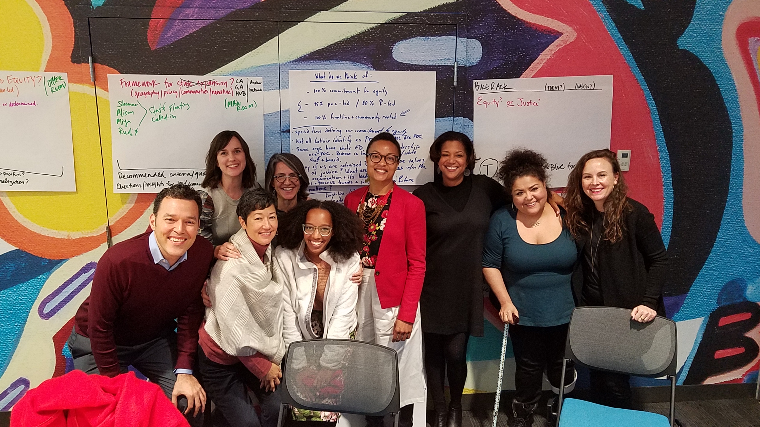 Trustee Meeting with Elizabeth Yeampierre, Lisa Abbott,Miya Yoshitani, Rudi Navarra, Sarah Shanley Hope, Shalanda Baker, Shamar Bibbins, Zelalem Adefris