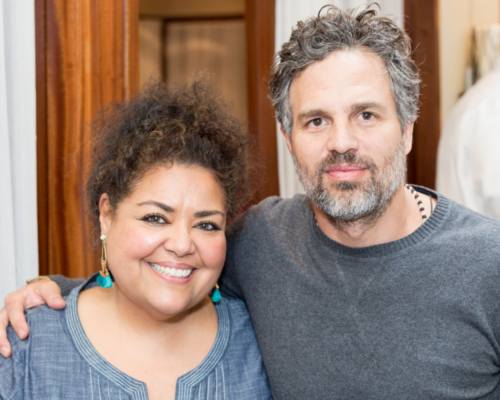 Mark Ruffalo with Elizabeth Yeampierre, Executive Director of grantee UPROSE