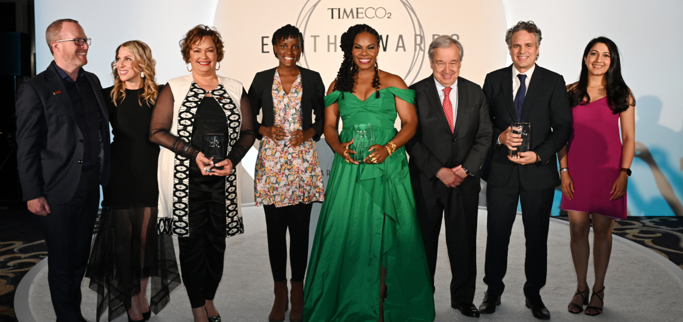 Gloria Walton and Mark Ruffalo Receive Inaugural Time CO2 Earth Award ...